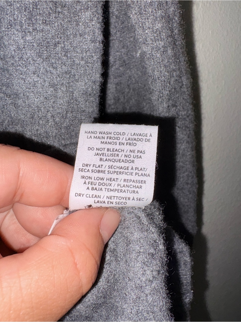 NAADAM Women's Heather Gray 100% Cashmere Hoodie Sweater - Picture 7 of 7